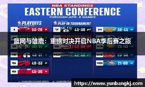 篮网与雄鹿：重磅对决开启NBA季后赛之旅
